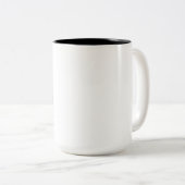 Sloffee! Two-Tone Coffee Mug (Front Right)
