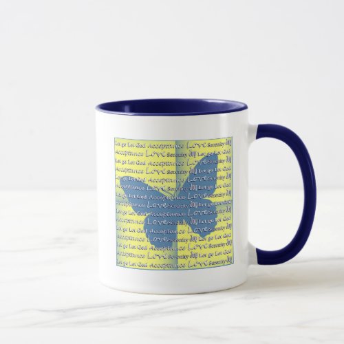 Slogan Butterfly Mug