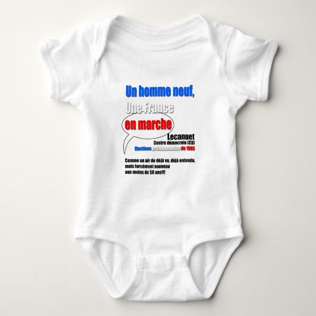 Slogan En Marche baby Bodysuit 1 (Front)