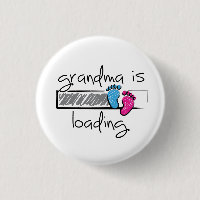 Slogan grandma is loading. Opa en oma worden.