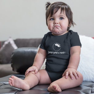 Slogan 'Jetzt geht's rund' Baby Bodysuit