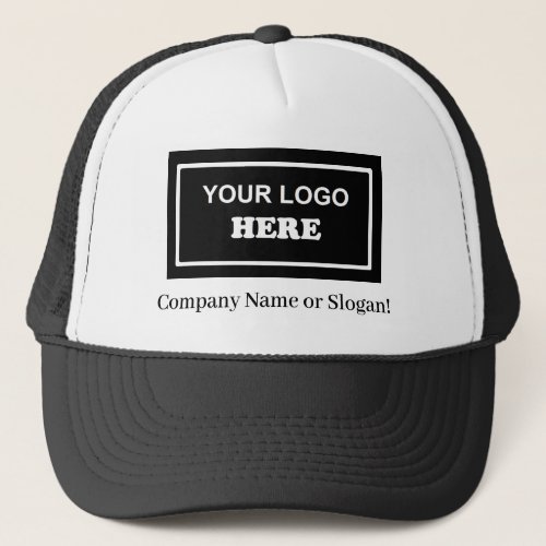 Slogan Logo Business  Company  Trucker Hat