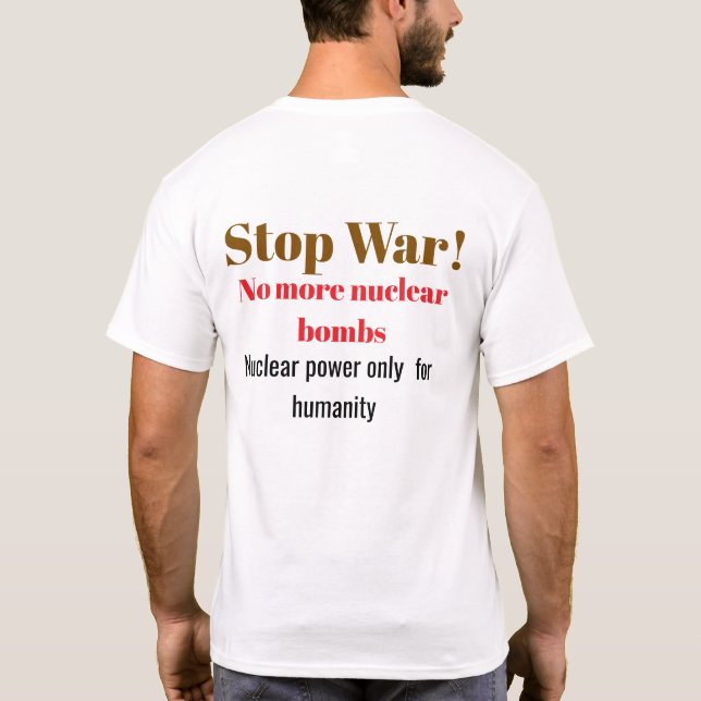 slogan T-Shirt (Back)