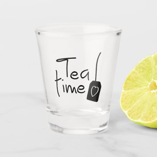 Slogan tea time _ tea time Have a cup of tea