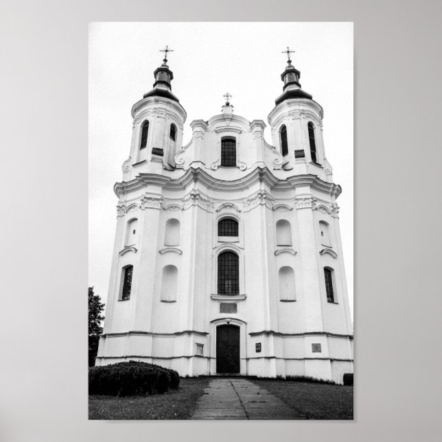 Slonim Belarus Architecture City Cathedral Poster (Front)