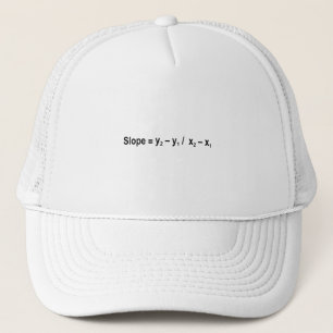 Slope Formula Math Mathematical Physics Trucker Hat
