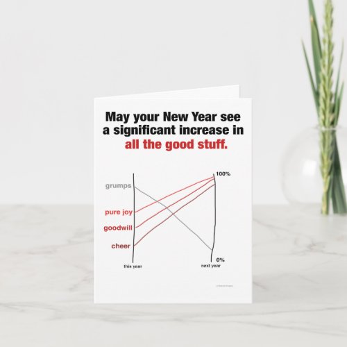 Slopegraph Holiday Card for Data Nerds