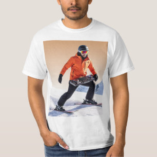 Slopes & Beats: The Ultimate Fusion of DJ and Alp T-Shirt