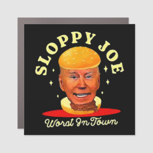 Sloppy Joe Biden Anti President Car Magnet