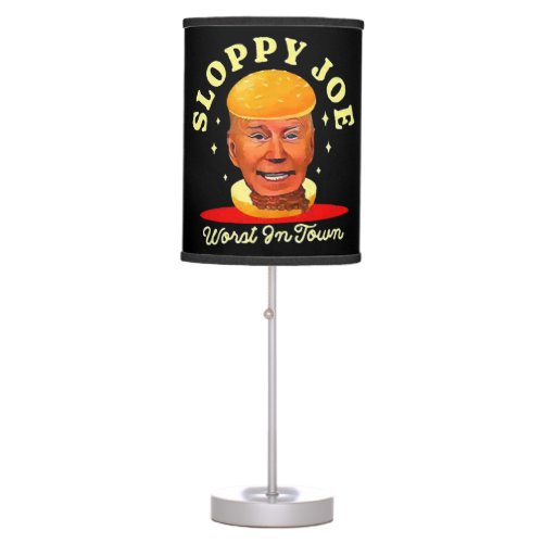 Sloppy Joe Biden Anti President  Table Lamp
