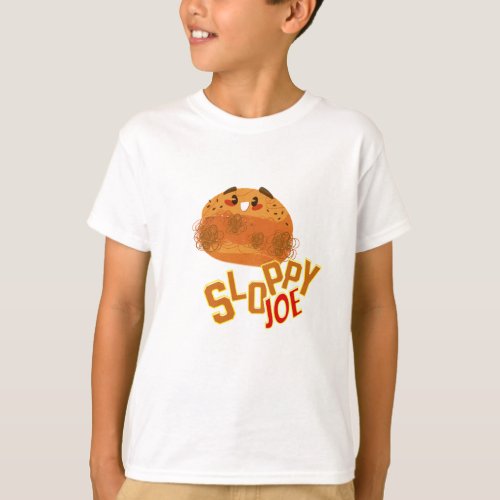 Sloppy Joe Sandwich with Funny  Cute Sloppy Joe T_Shirt