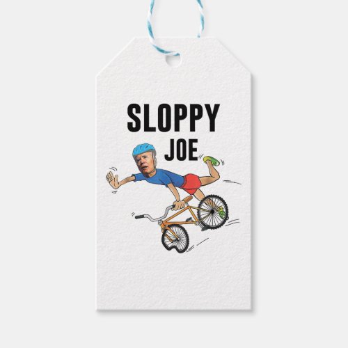 Sloppy Joe Tee Running The Country Is Like Riding  Gift Tags