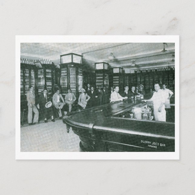 Sloppy Joe's Bar, Havana, Cuba Postcard (Front)