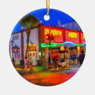 Sloppy Joe's Key West Ceramic Ornament