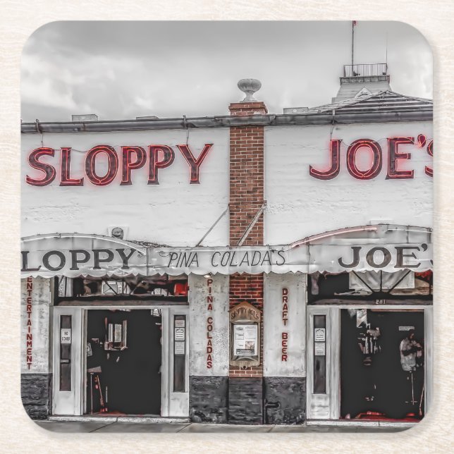Sloppy Joe's Key West Coasters (Front)