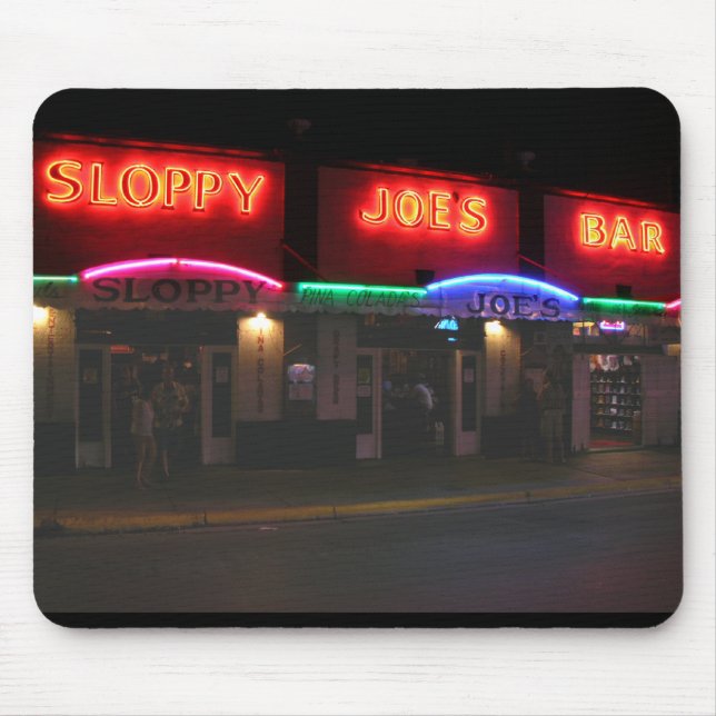 Sloppy Joe's Mouse Pad (Front)