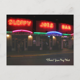 Sloppy Joe's Postcard