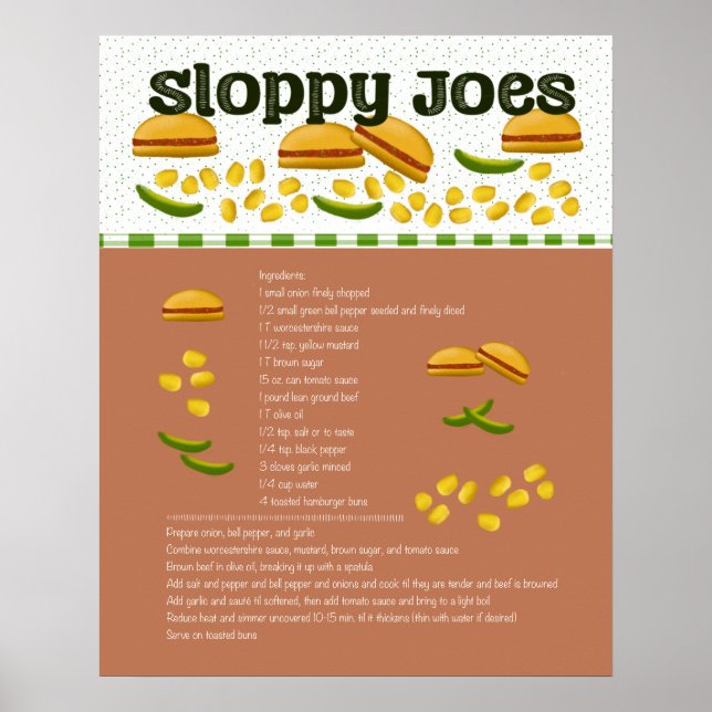 Sloppy Joes Poster (Front)