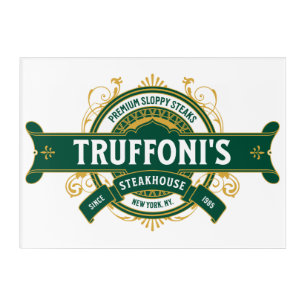 Sloppy Steaks at Truffoni's Acrylic Print