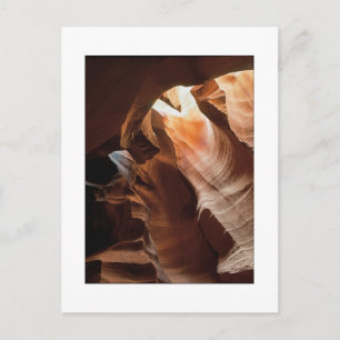 "Slot Canyon - Vertical" Postcard