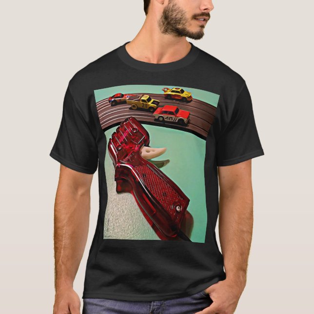 Slot car controller T-Shirt (Front)