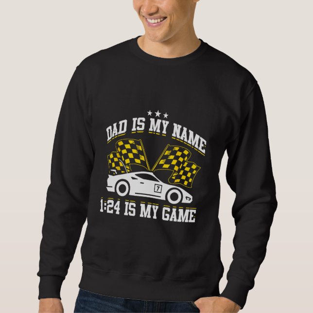 Slot Car Racing Slot Car Racers Slot Car Racing En Sweatshirt (Front)