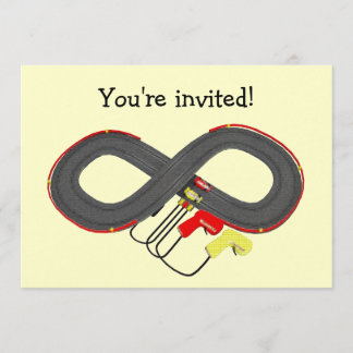 Slot-car Set Invitation