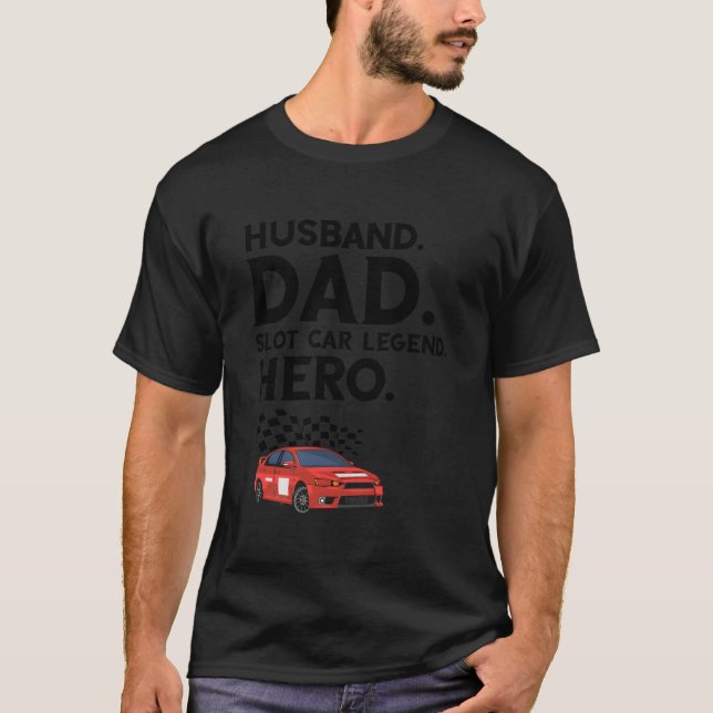Slot Car Track Quote For Track Slot T-Shirt (Front)