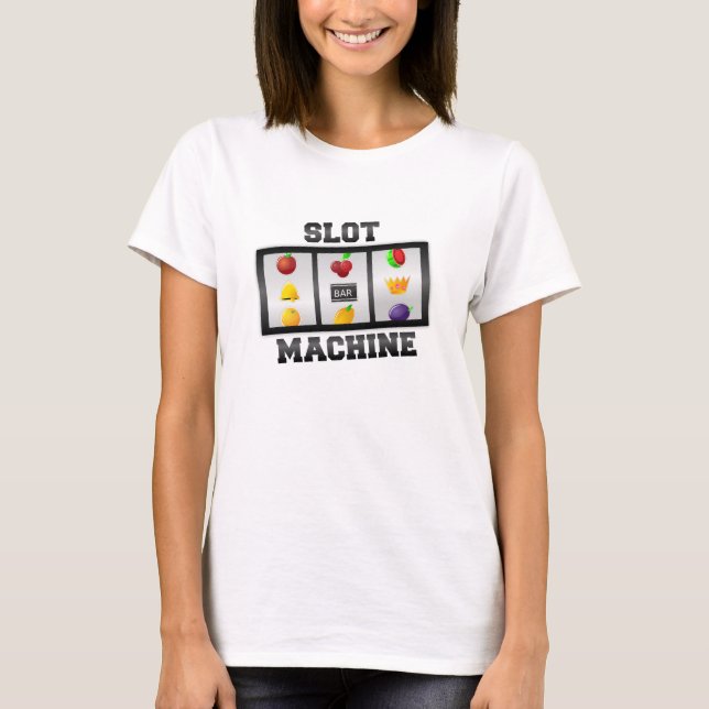 Slot Machine Casino T-Shirt (Front)