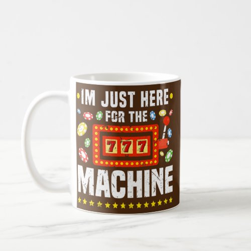 Slot Machine Gambling Lover Funny Casino  Coffee Mug