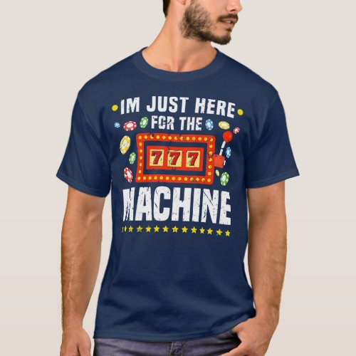 Slot Machine Gambling Lover Funny Casino  T_Shirt