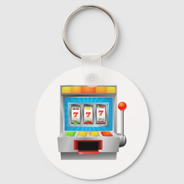 Slot Machine Keychain (Front)