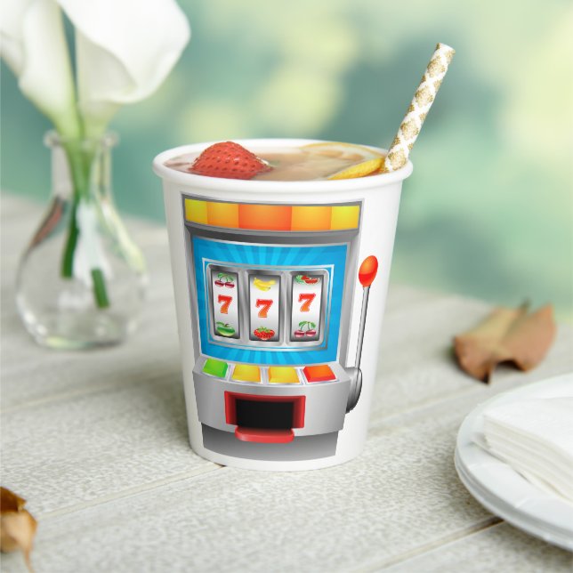 Slot Machine Paper Cups (Insitu)