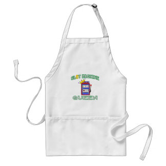 Slot Machine Queen Adult Apron