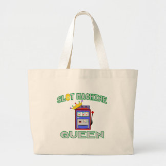 Slot Machine Queen Large Tote Bag