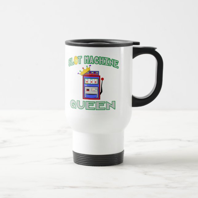 Slot Machine Queen Travel Mug (Right)