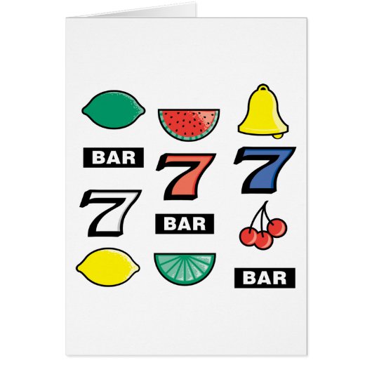 Slot Machine Slots Fruits - Play To Win Charms (Front)