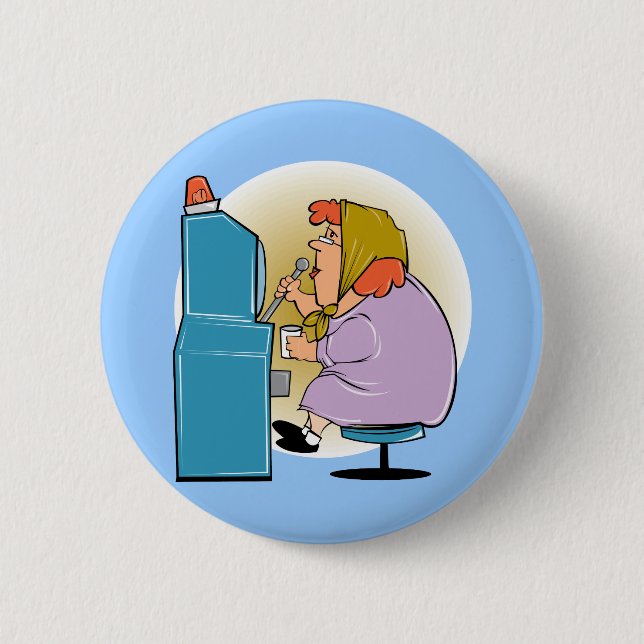 Slot Machine Slots - Play To Win Button (Front)