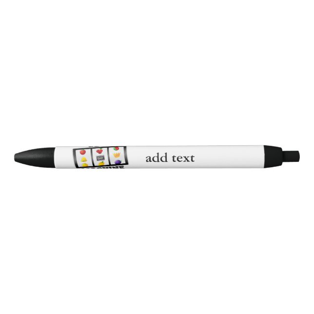 Slot Machine Tilted Icon Pen (Front)