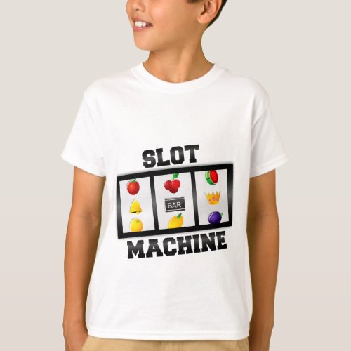 Slot Machine Tilted Icon T_Shirt