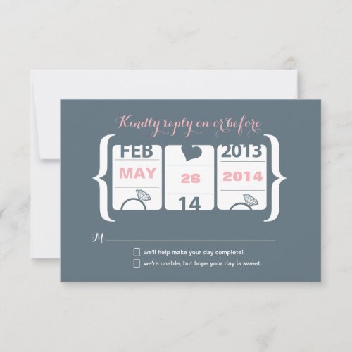 Slot Machine Wedding RSVP