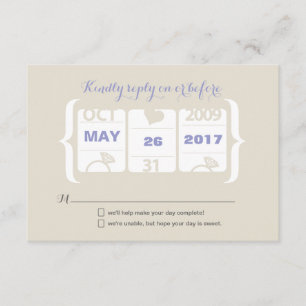 Slot Machine Wedding RSVP