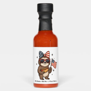 Sloth 4th July Hot Sauces