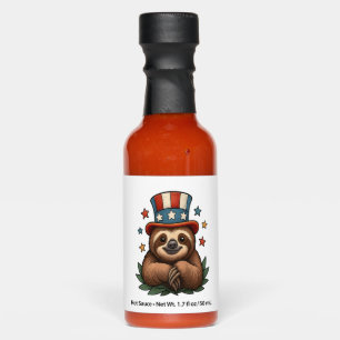 Sloth 4th of July Hot Sauces