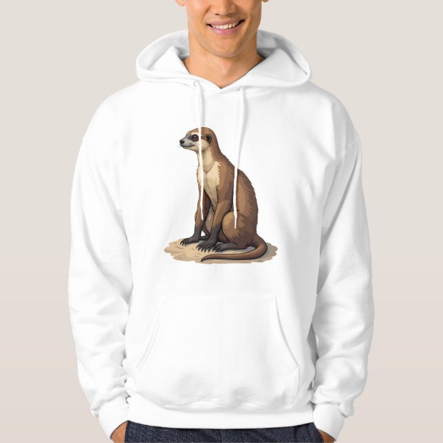 Sloth Antique Engraving Retro Graphic (2) Hoodie (Front)