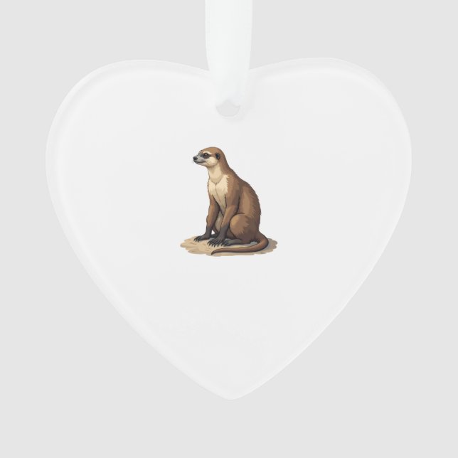 Sloth Antique Engraving Retro Graphic (2) Ornament (Front)