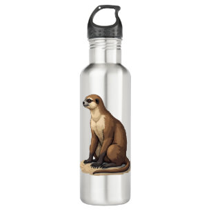 Sloth Antique Engraving Retro Graphic (2) Stainless Steel Water Bottle