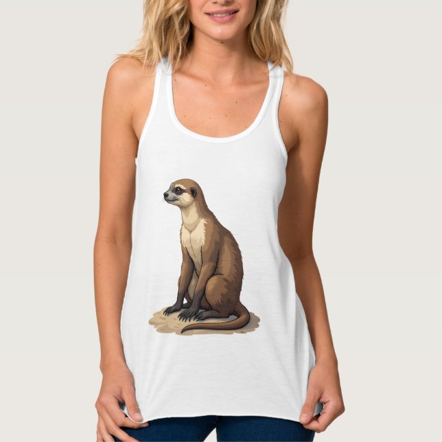 Sloth Antique Engraving Retro Graphic (2) Tank Top (Front)
