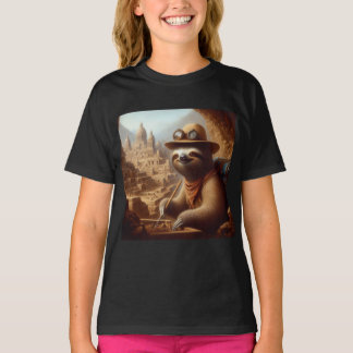 Sloth Archeologist T-Shirt
