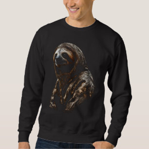 Sloth artwork  animal  animal sloth 9 sweatshirt